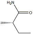 (S)-2-Methylbutanamide 구조식 이미지