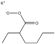 2-Ethylhexaneperoxoic acid potassium salt 구조식 이미지