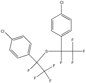 p-Chlorophenyl(1,2,2,2-tetrafluoroethyl) sulfide Structure