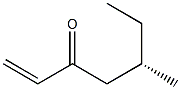 [S,(+)]-5-Methyl-1-hepten-3-one Structure