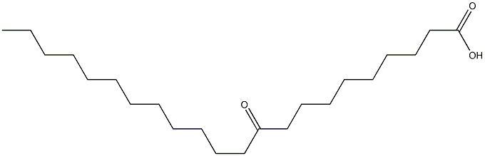 10-Oxodocosanoic acid Structure