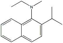 N-Ethyl-N-methyl-2-isopropylnaphthalen-1-amine Structure