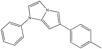 6-(4-Methylphenyl)-1-phenyl-1H-pyrrolo[1,2-a]imidazole Structure