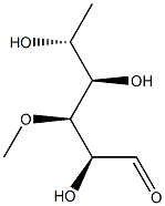 3-O-Methyl-D-rhamnose 구조식 이미지