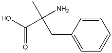 2-Amino-2-methyl-3-phenylpropanoic acid Structure