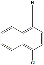 4-Chloronaphthalene-1-carbonitrile 구조식 이미지