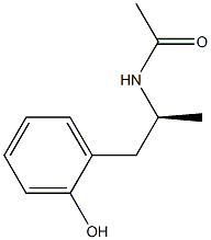 N-[(S)-2-(2-Hydroxyphenyl)-1-methylethyl]acetamide Structure