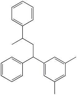 1-(3,5-Xylyl)-1,3-diphenylbutane Structure