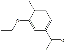 3'-Ethoxy-4'-methylacetophenone 구조식 이미지