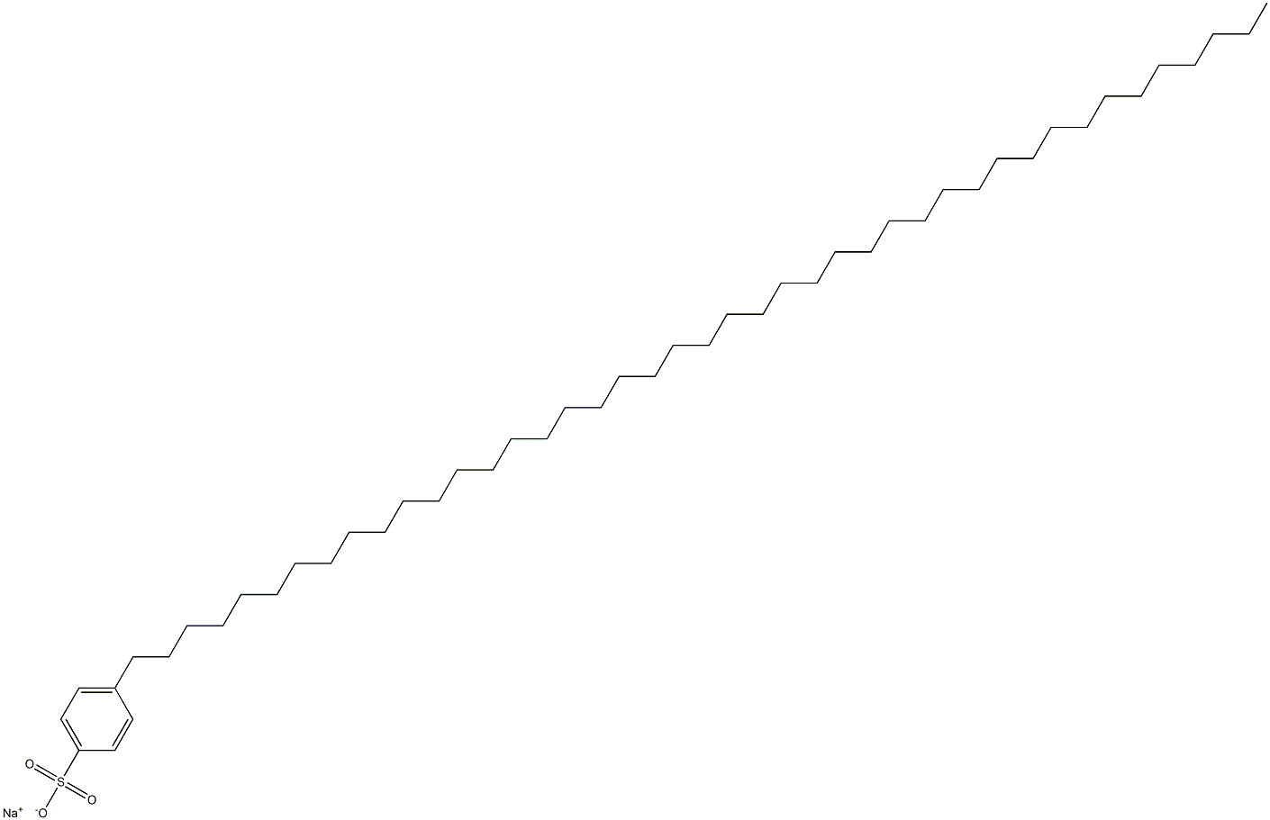 4-(Tritetracontan-1-yl)benzenesulfonic acid sodium salt 구조식 이미지