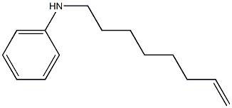 N-(7-Octenyl)aniline 구조식 이미지