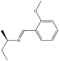 [R,(-)]-N-(o-Methoxybenzylidene)-1-methyl-1-propanamine Structure