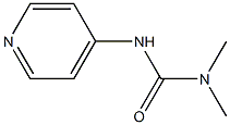 1-(4-Pyridinyl)-3,3-dimethylurea 구조식 이미지