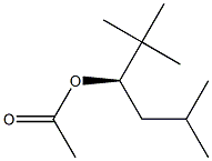 [R,(+)]-2,2,5-Trimethyl-3-hexanol acetate 구조식 이미지