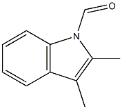 2,3-Dimethyl-1H-indole-1-carbaldehyde 구조식 이미지