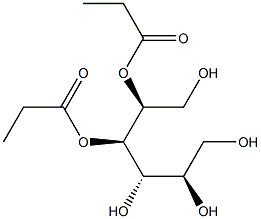 L-Glucitol 4,5-dipropionate Structure