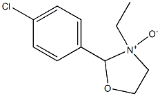 2-(4-Chlorophenyl)-3-ethyloxazolidine 3-oxide 구조식 이미지