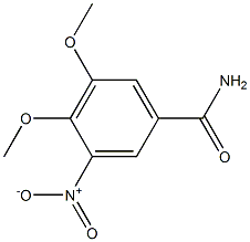 4,5-Dimethoxy-3-nitrobenzamide 구조식 이미지