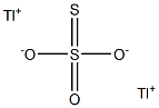 Thiosulfuric acid dithallium(I) salt 구조식 이미지