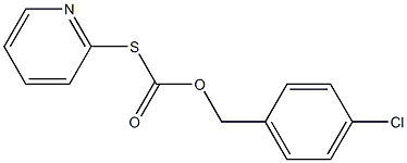 Thiocarbonic acid O-(4-chlorobenzyl)S-(2-pyridyl) ester Structure