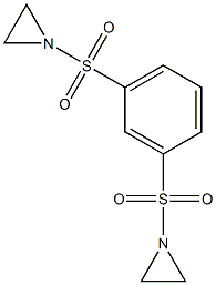 1,1'-(m-Phenylenebissulfonyl)bisaziridine 구조식 이미지