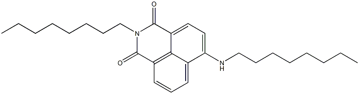 2-Octyl-6-(octylamino)-1H-benzo[de]isoquinoline-1,3(2H)-dione 구조식 이미지