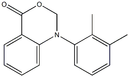 1-(2,3-Dimethylphenyl)-1,2-dihydro-4H-3,1-benzoxazin-4-one 구조식 이미지