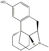 (17R)-17-Methylmorphinan-3-ol Structure