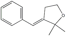 2,2-Dimethyl-3-phenylmethylenetetrahydrofuran Structure