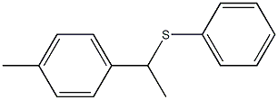 1-(4-Methylphenyl)-1-(phenylthio)ethane Structure