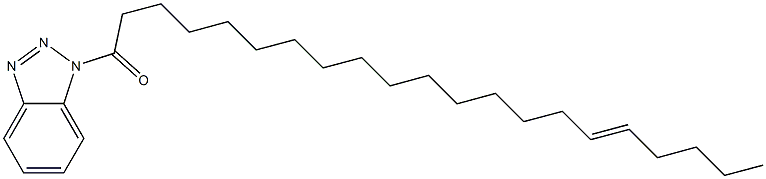 1-(1-Oxo-16-henicosenyl)-1H-benzotriazole 구조식 이미지