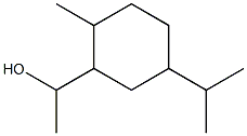 1-[2-Methyl-5-(1-methylethyl)cyclohexyl]ethanol 구조식 이미지