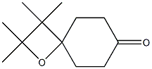 2,2,3,3-Tetramethyl-1-oxaspiro[3.5]nonan-7-one 구조식 이미지