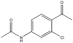 4'-Acetylamino-2'-chloroacetophenone 구조식 이미지