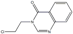 3-(2-Chloroethyl)quinazolin-4(3H)-one 구조식 이미지