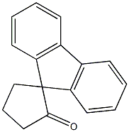 Spiro[9H-fluorene-9,1'-cyclopentan]-2'-one 구조식 이미지