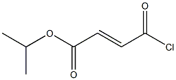 (E)-3-(Chloroformyl)acrylic acid isopropyl ester 구조식 이미지