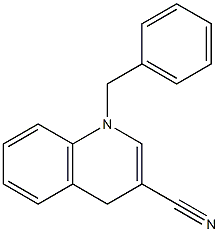 1-Benzyl-1,4-dihydroquinoline-3-carbonitrile Structure