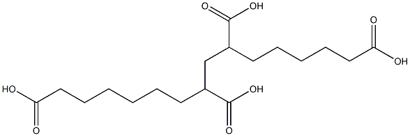 1,6,8,14-Tetradecanetetracarboxylic acid 구조식 이미지