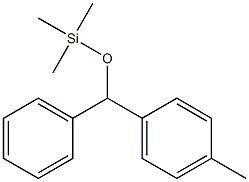 Phenyl(4-methylphenyl)(trimethylsiloxy)methane Structure