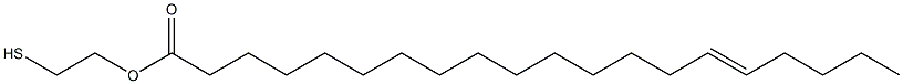 15-Icosenoic acid 2-mercaptoethyl ester Structure