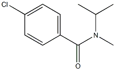 N-Methyl-N-isopropyl-4-chlorobenzamide Structure