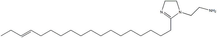 1-(2-Aminoethyl)-2-(15-octadecenyl)-2-imidazoline Structure