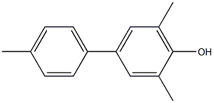 2,6-Dimethyl-4-(4-methylphenyl)phenol 구조식 이미지