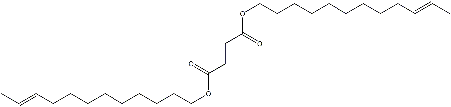 Succinic acid di(10-dodecenyl) ester 구조식 이미지