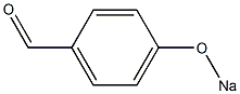 4-(Sodiooxy)benzaldehyde 구조식 이미지
