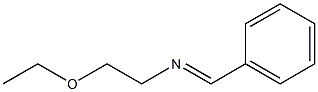 N-Benzylidene-2-ethoxyethan-1-amine Structure