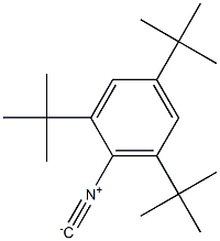 2,4,6-Tri(tert-butyl)phenyl isocyanide 구조식 이미지