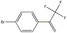 2-(4-Bromophenyl)-3,3,3-trifluoro-1-propene 구조식 이미지