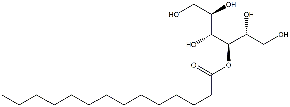 D-Mannitol 3-tetradecanoate 구조식 이미지